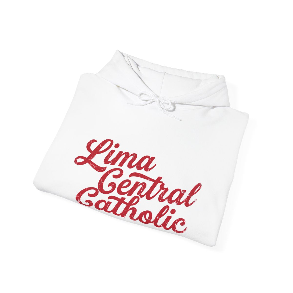 Lima Central Catholic Script Hoodie