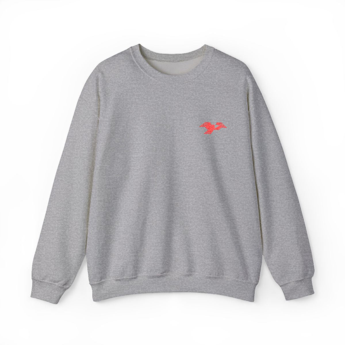 Lima Central Catholic Thunderbird Mark Embroidered Crewneck