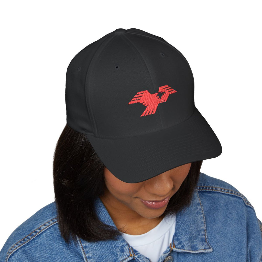 Lima Central Catholic Thunderbird Mark Stretch Fitted Hat