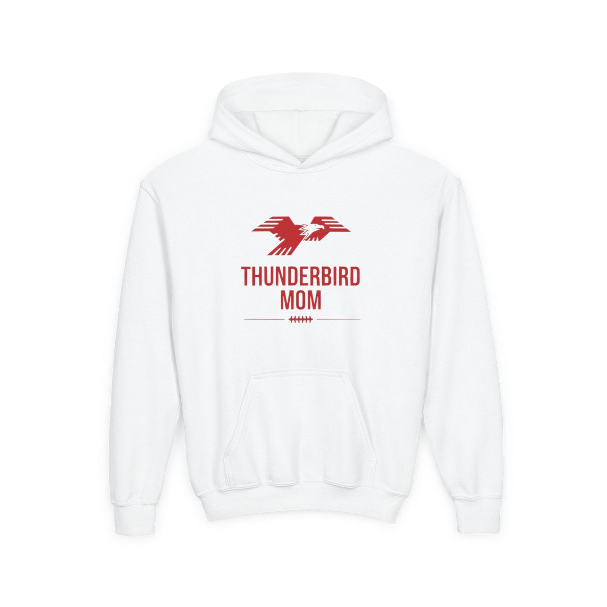 Lima Central Catholic Thunderbird Mom Youth Hoodie