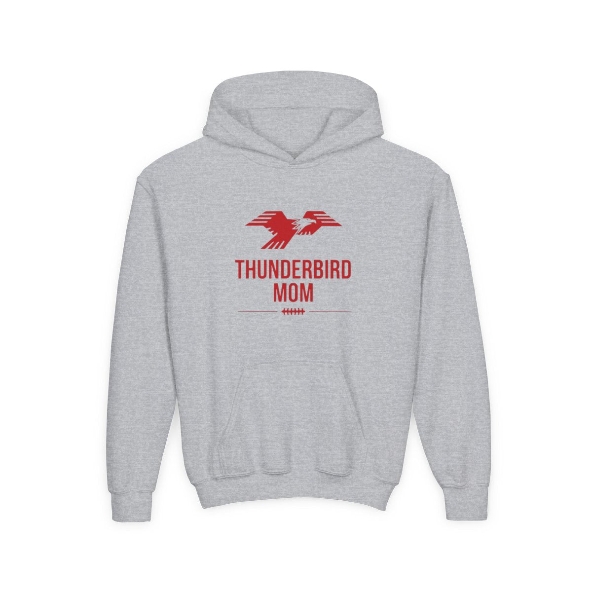Lima Central Catholic Thunderbird Mom Youth Hoodie