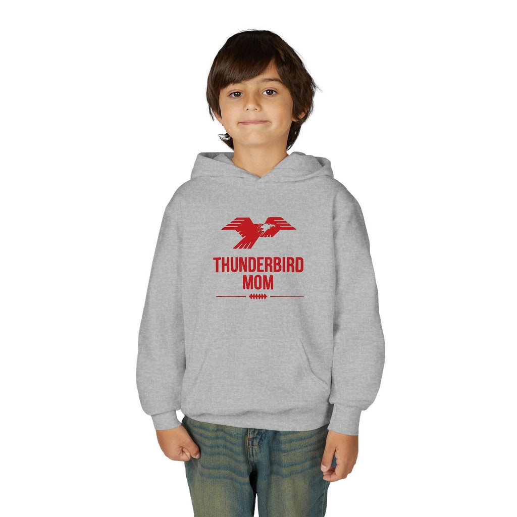 Lima Central Catholic Thunderbird Mom Youth Hoodie
