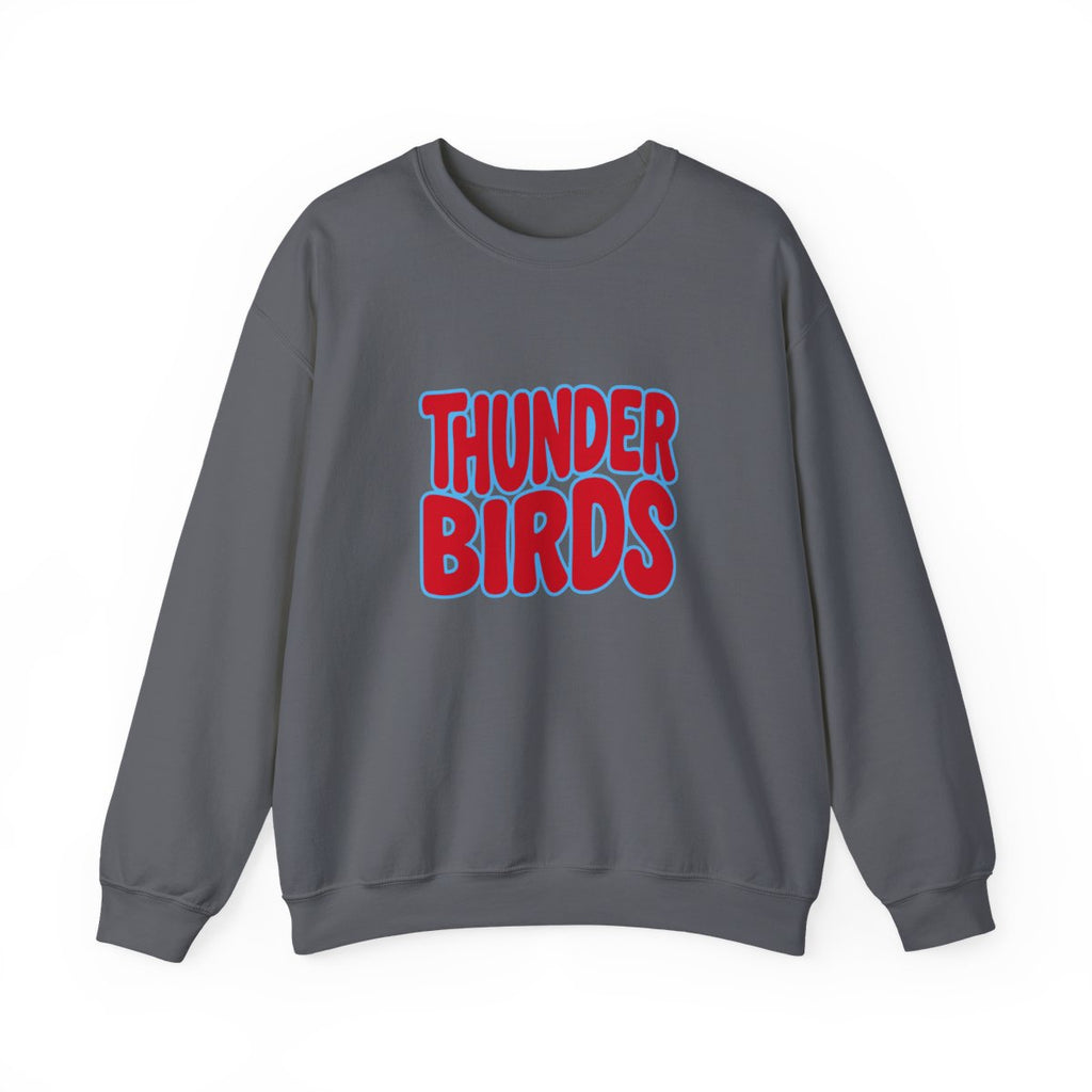 Lima Central Catholic Thunderbirds Bubble Crewneck