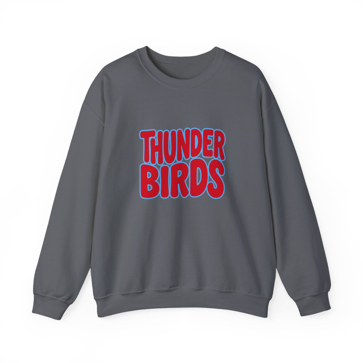 Lima Central Catholic Thunderbirds Bubble Crewneck