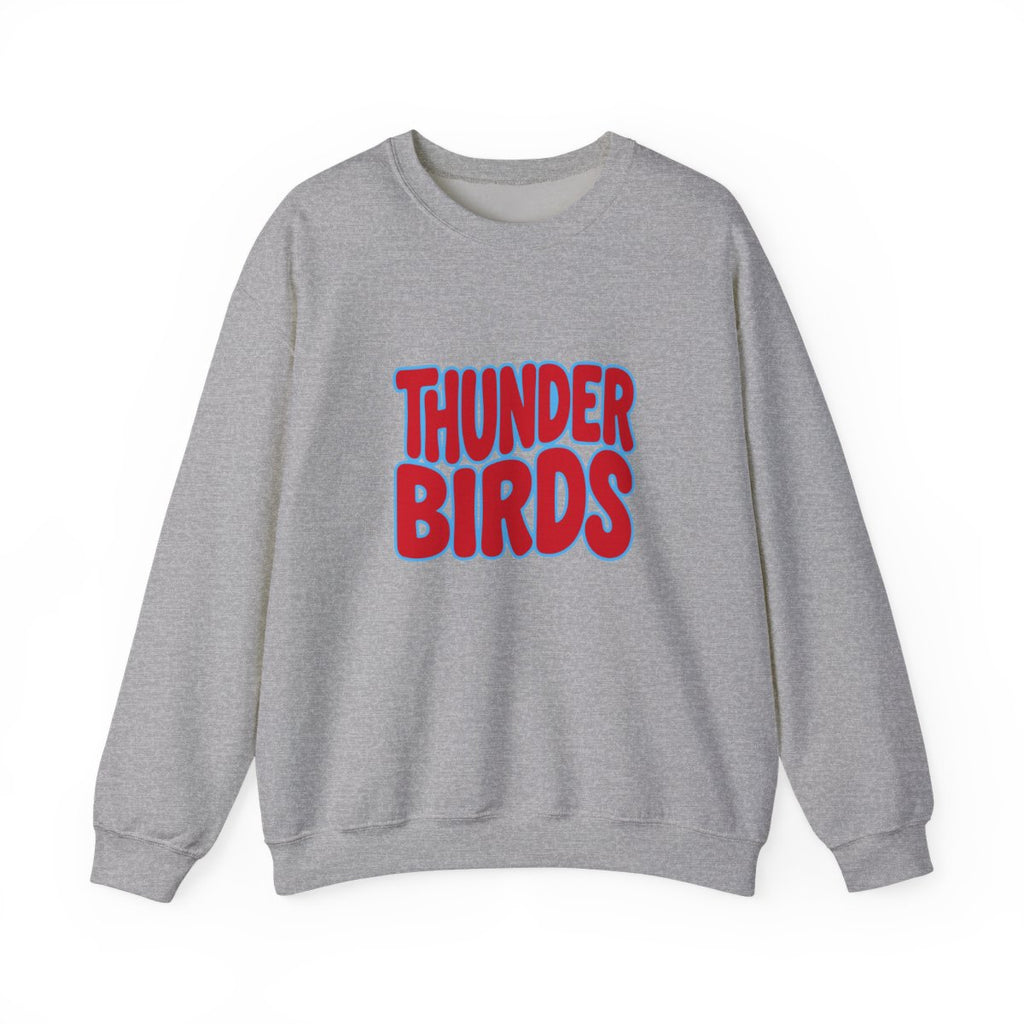 Lima Central Catholic Thunderbirds Bubble Crewneck