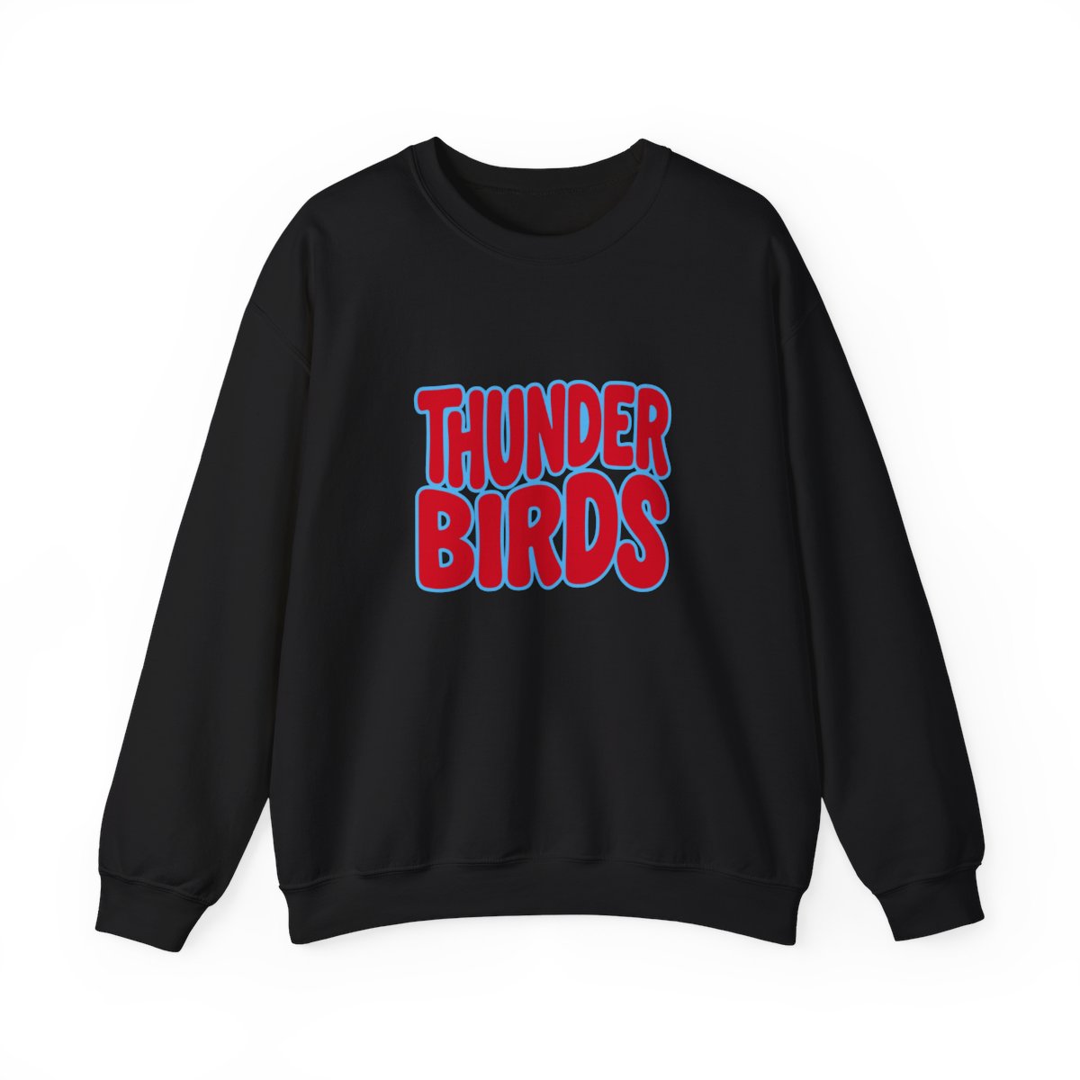 Lima Central Catholic Thunderbirds Bubble Crewneck