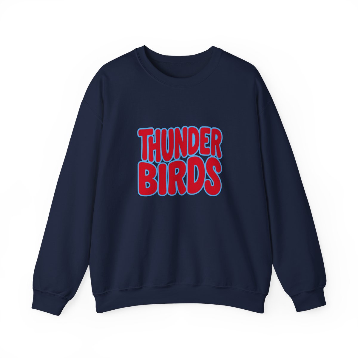 Lima Central Catholic Thunderbirds Bubble Crewneck