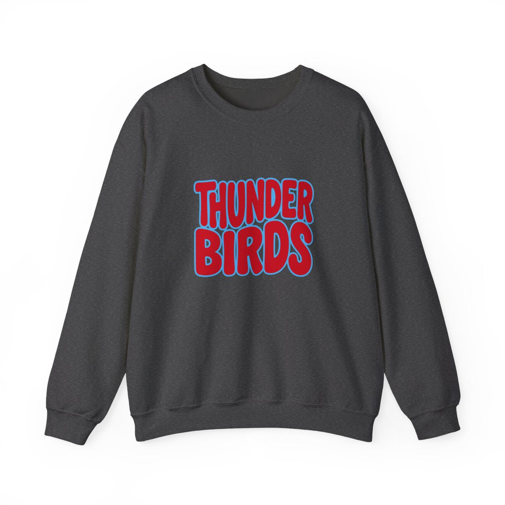 Lima Central Catholic Thunderbirds Bubble Crewneck
