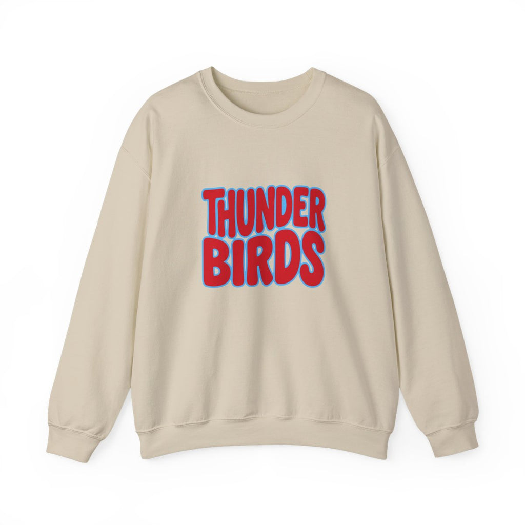 Lima Central Catholic Thunderbirds Bubble Crewneck