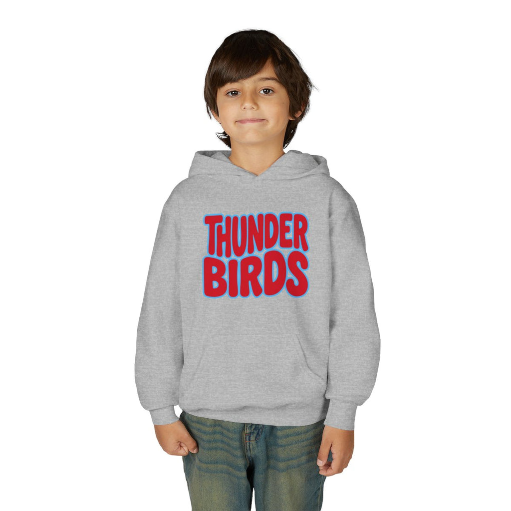 Lima Central Catholic Thunderbirds Bubble Youth Hoodie