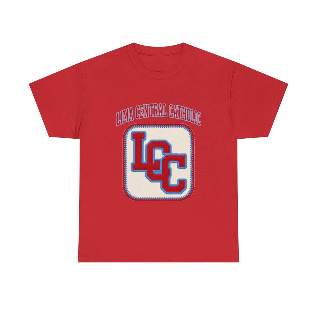 Lima Central Catholic Varsity Patch Tee