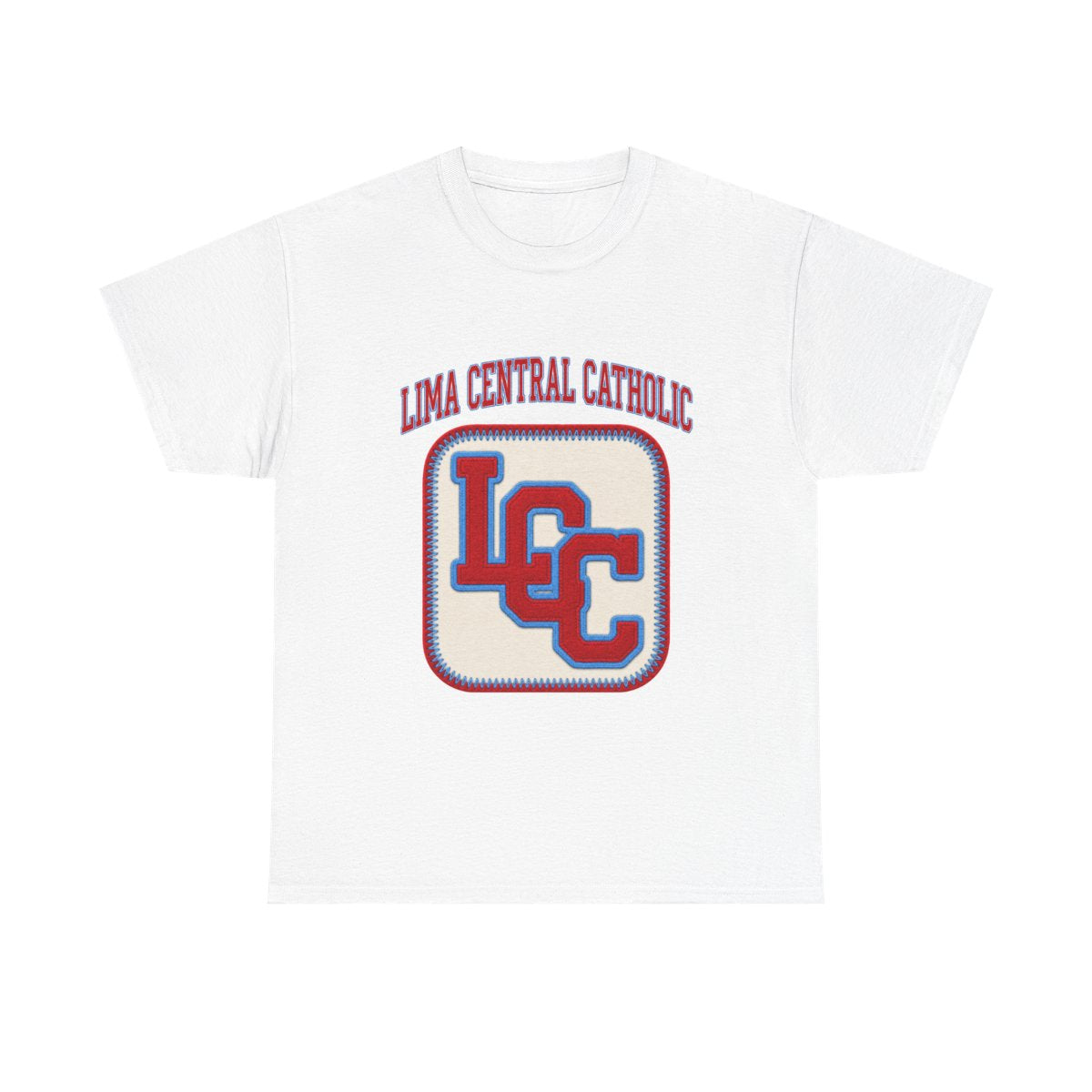 Lima Central Catholic Varsity Patch Tee