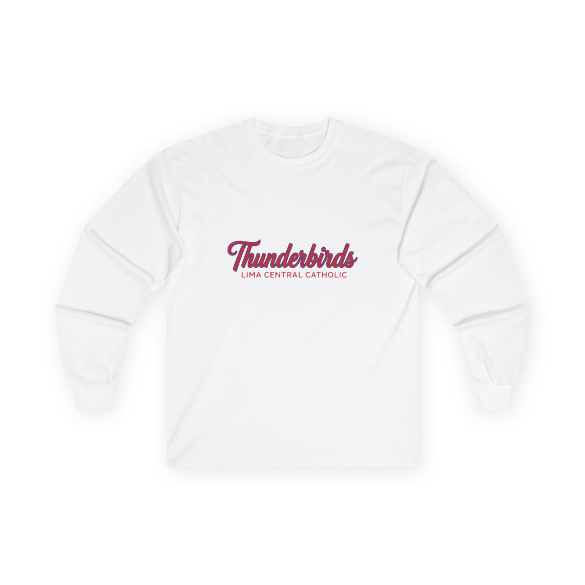 Lima Central Catholic Vintage Script Long Sleeve