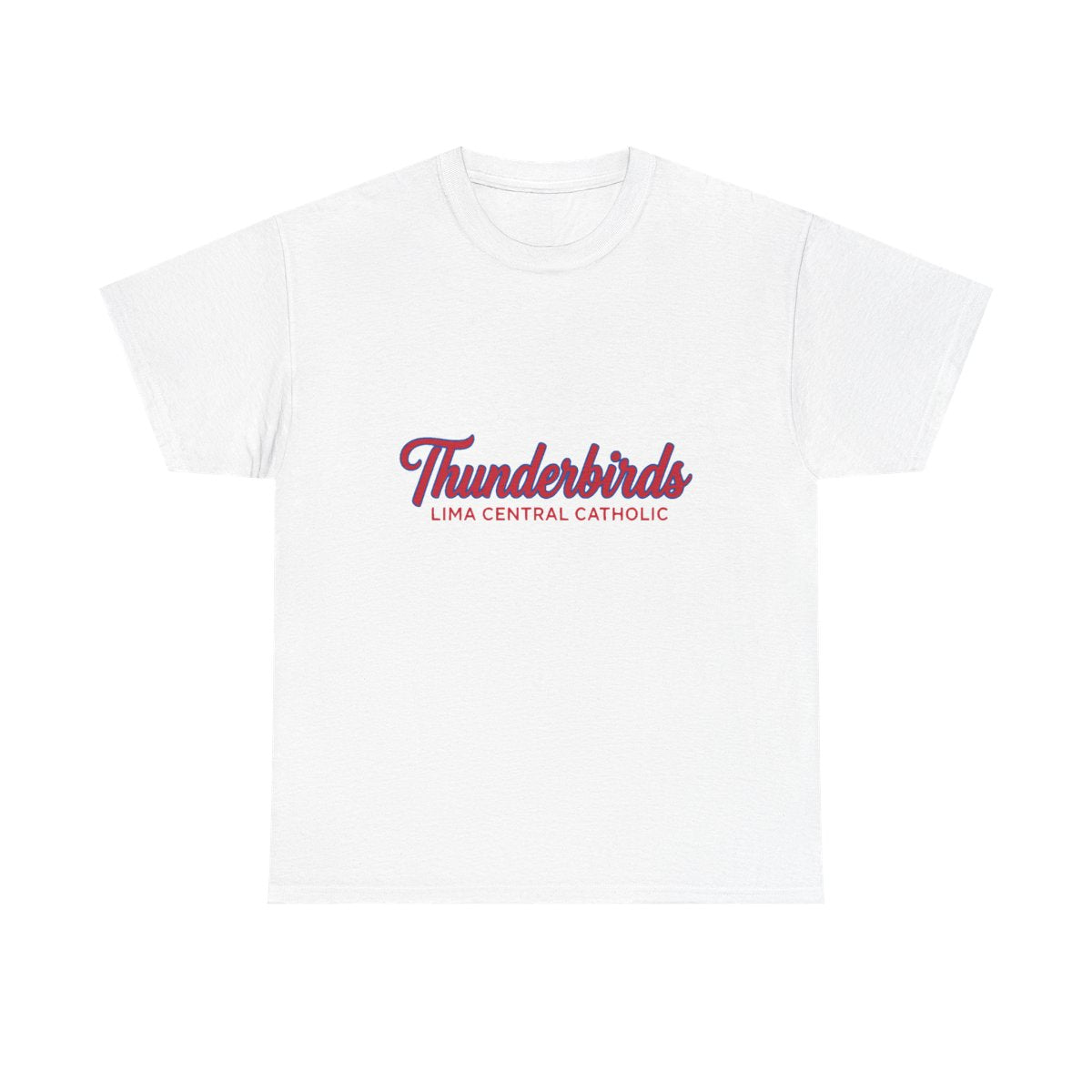 Lima Central Catholic Vintage Script Tee