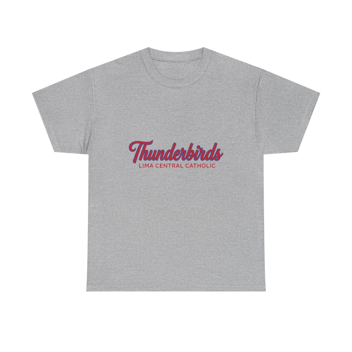 Lima Central Catholic Vintage Script Tee