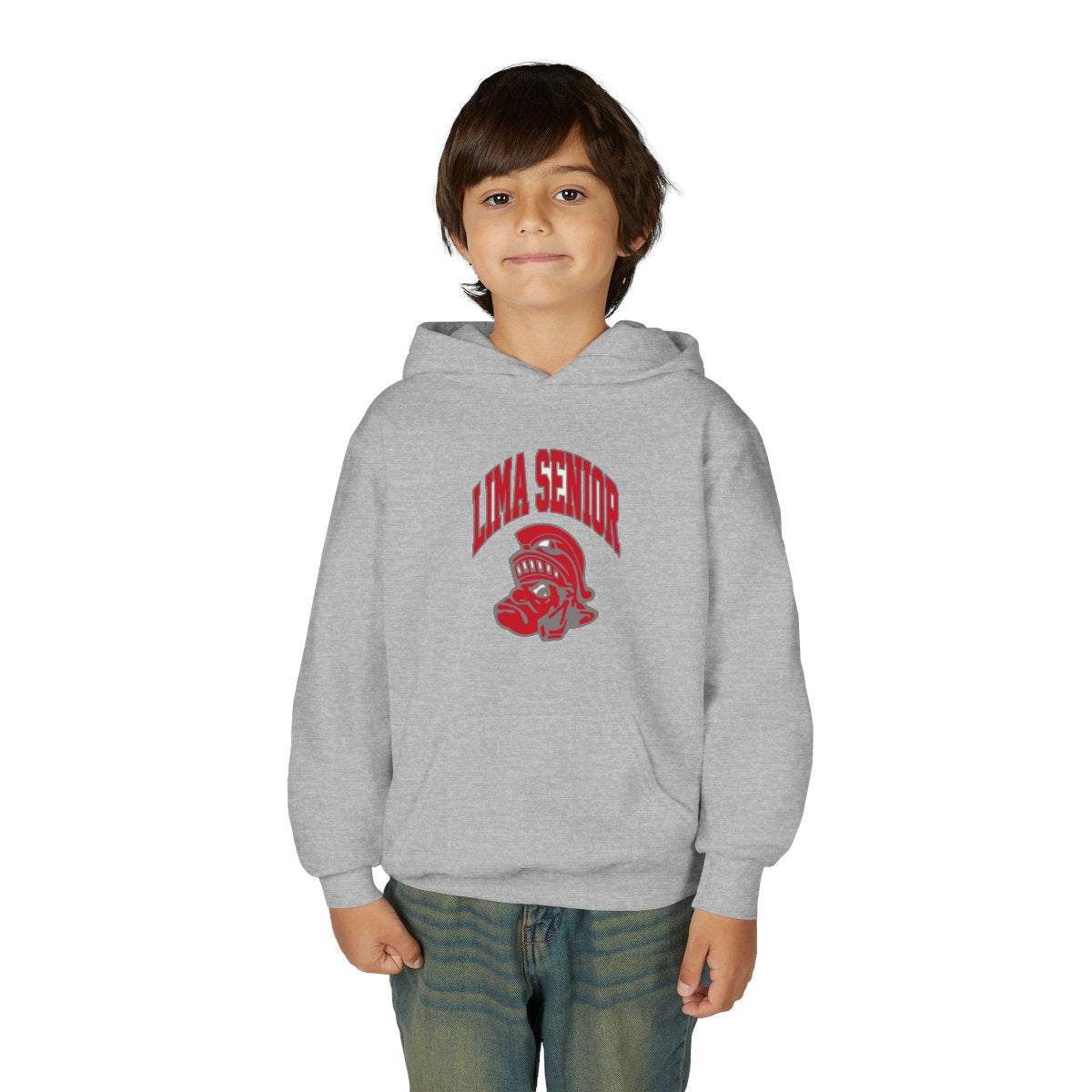 Lima Senior Arch Logo Youth Hoodie