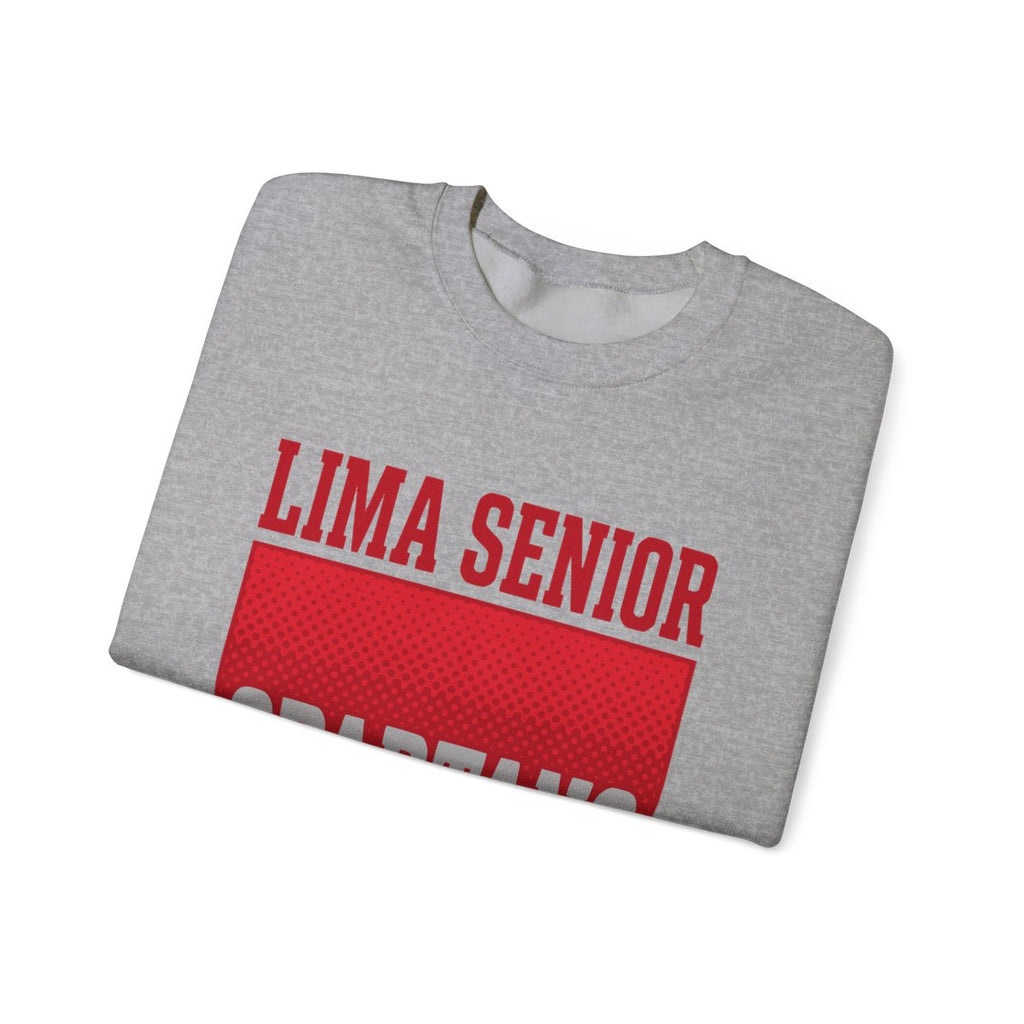 Lima Senior Boxed Mascot Crewneck