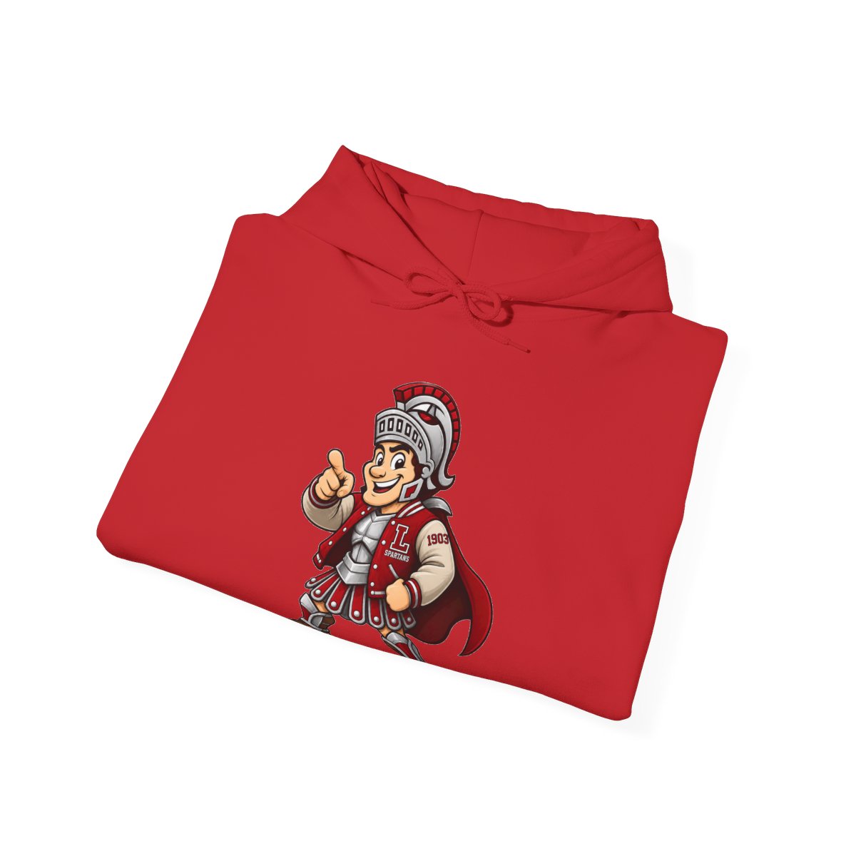 Lima Senior Hand Drawn Mascot Hoodie
