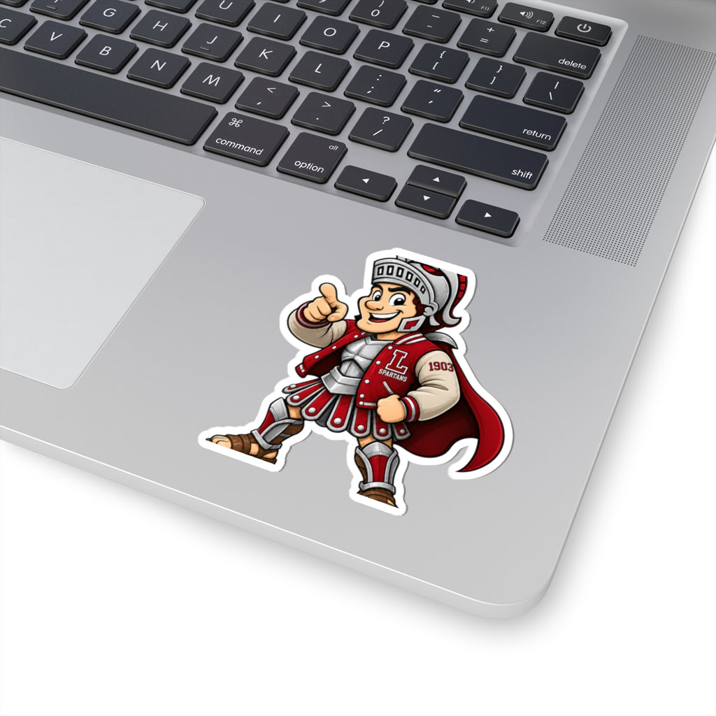 Lima Senior Hand Drawn Mascot Sticker