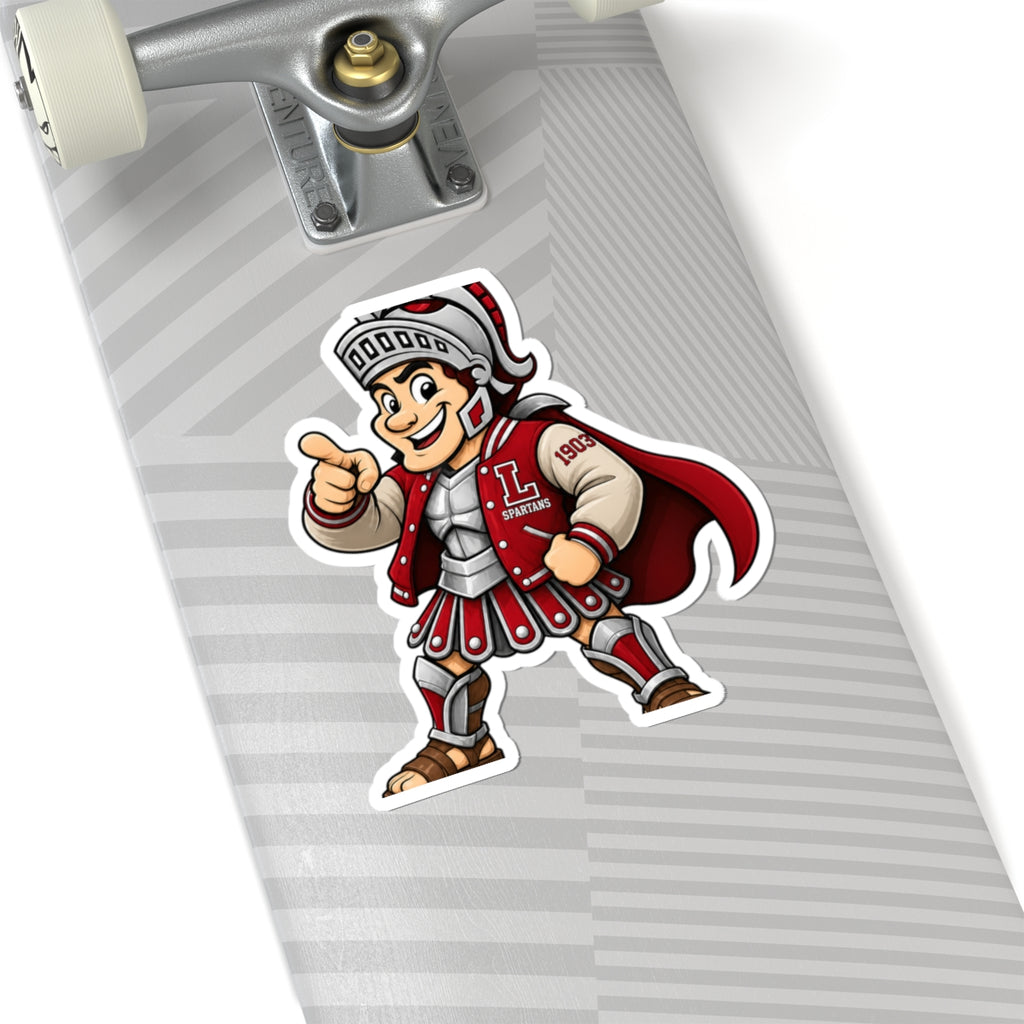 Lima Senior Hand Drawn Mascot Sticker