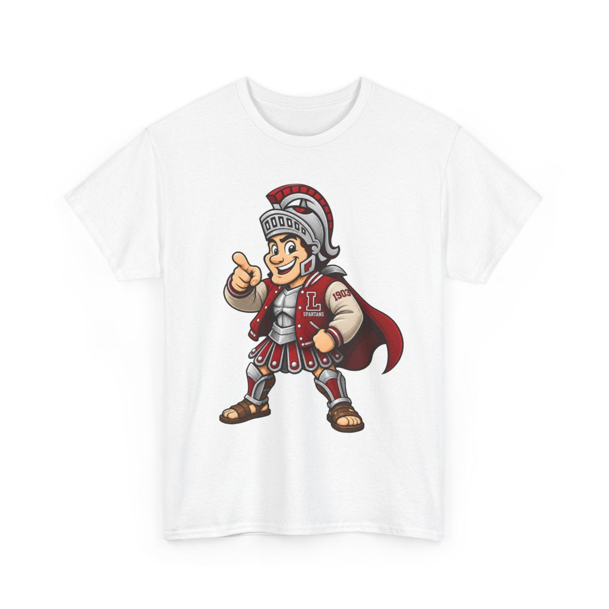 Lima Senior Hand Drawn Mascot Tee