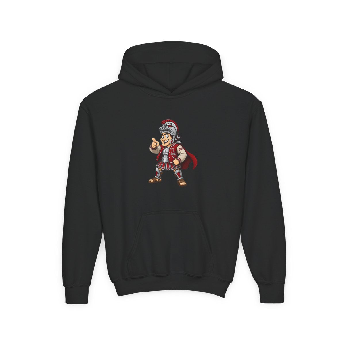 Lima Senior Hand Drawn Mascot Youth Hoodie