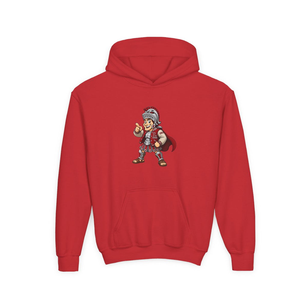 Lima Senior Hand Drawn Mascot Youth Hoodie