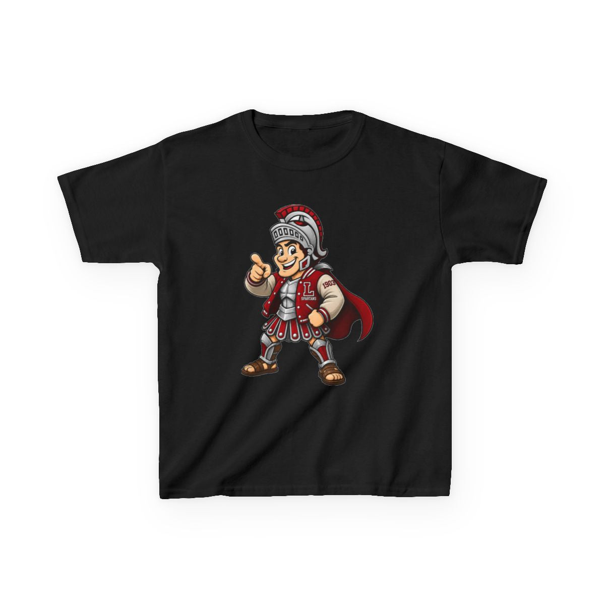 Lima Senior Hand Drawn Mascot Youth Tee