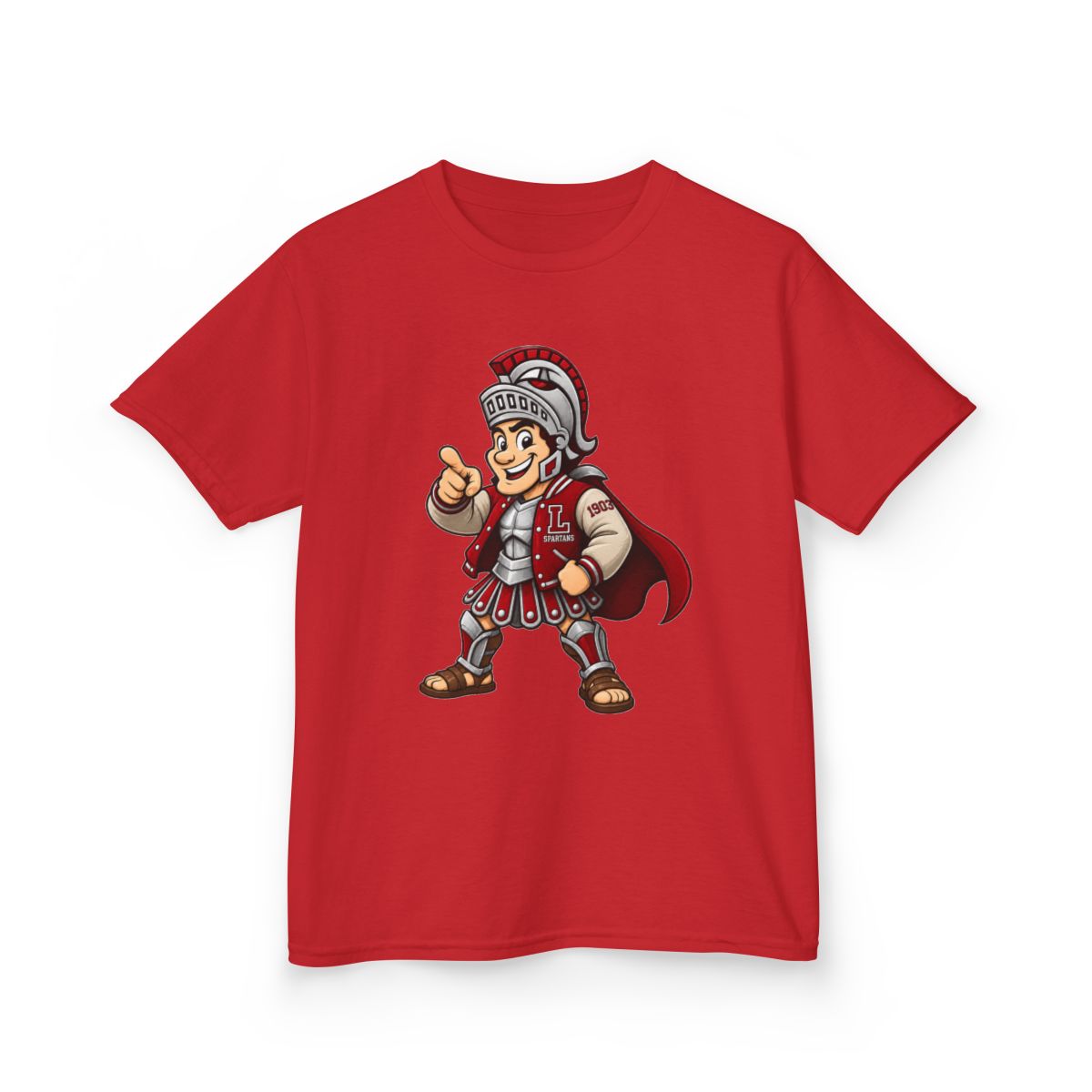 Lima Senior Hand Drawn Mascot Youth Tee