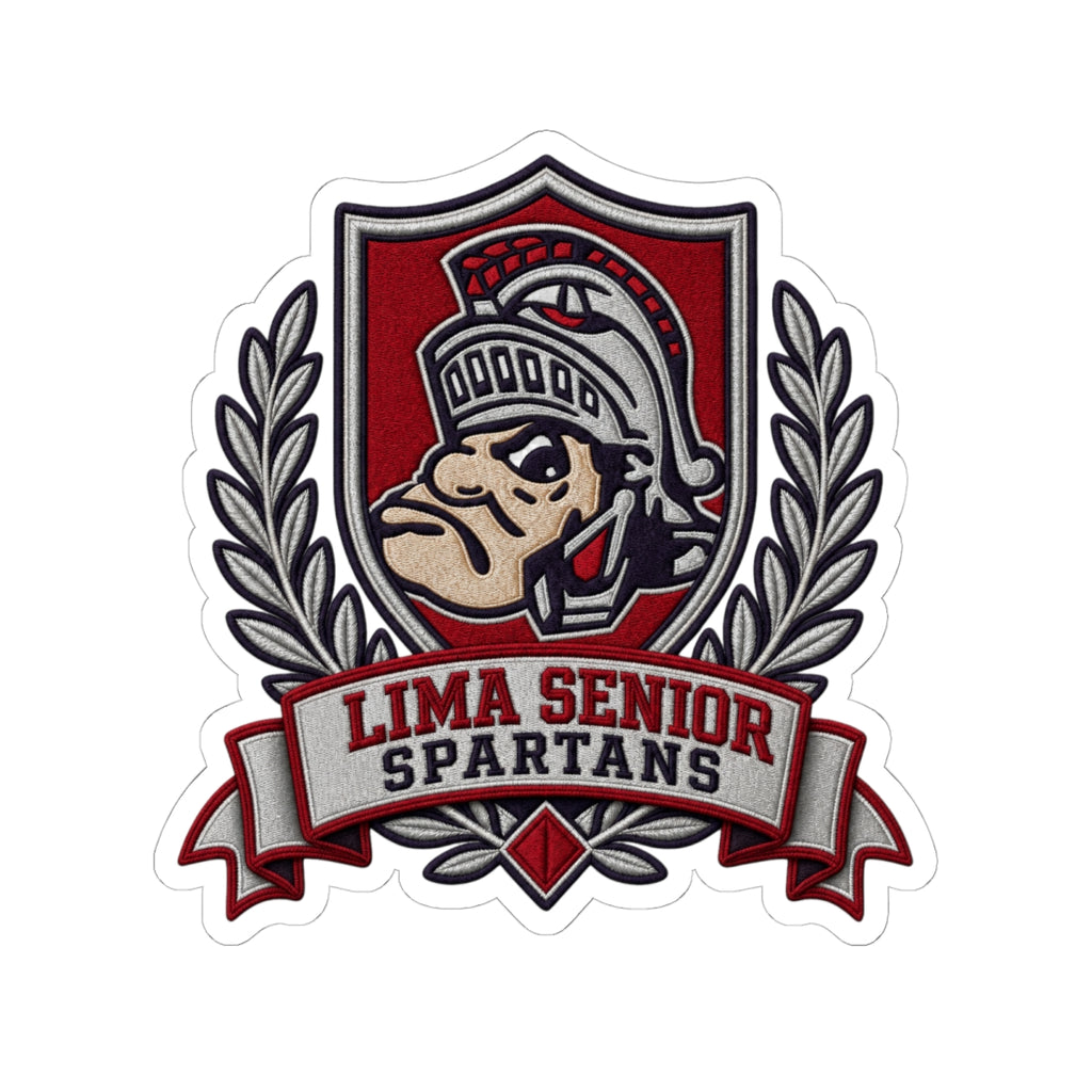 Lima Senior Heritage Crest Sticker