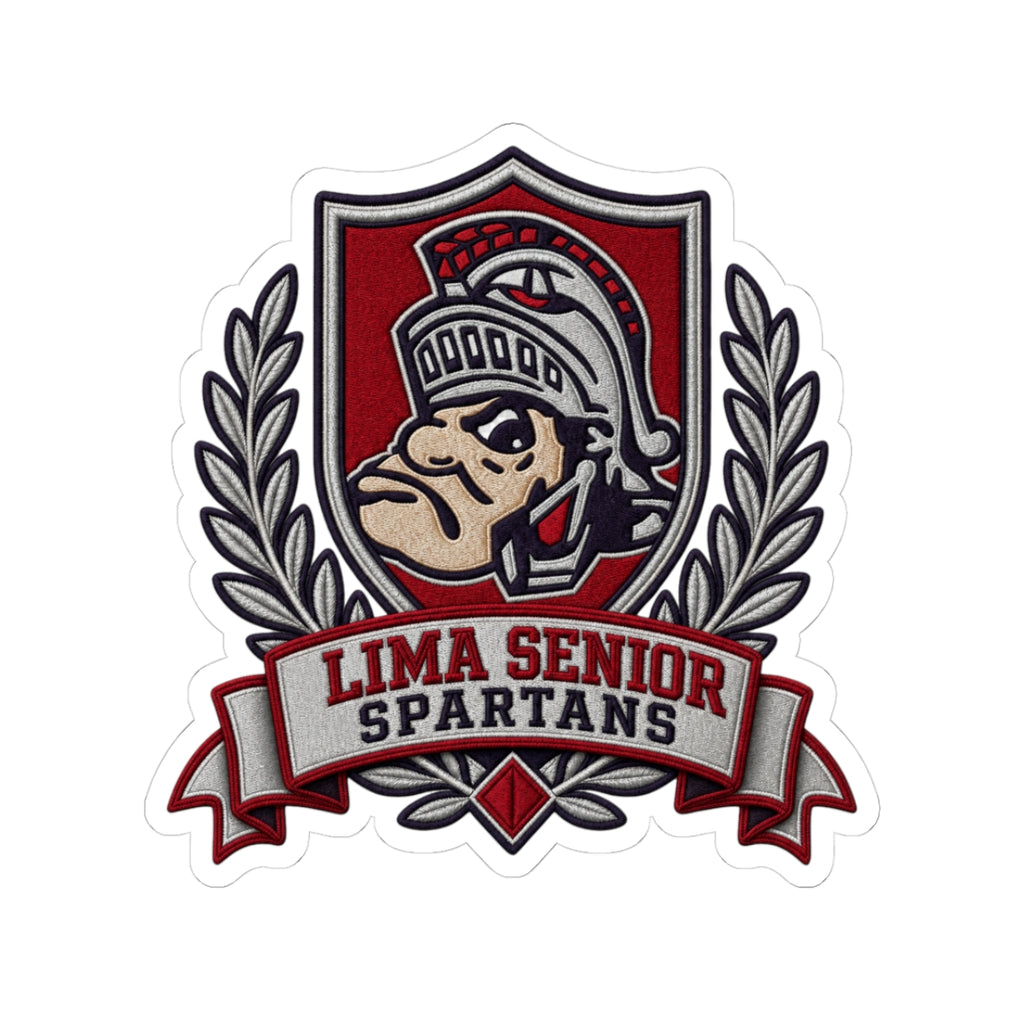 Lima Senior Heritage Crest Sticker