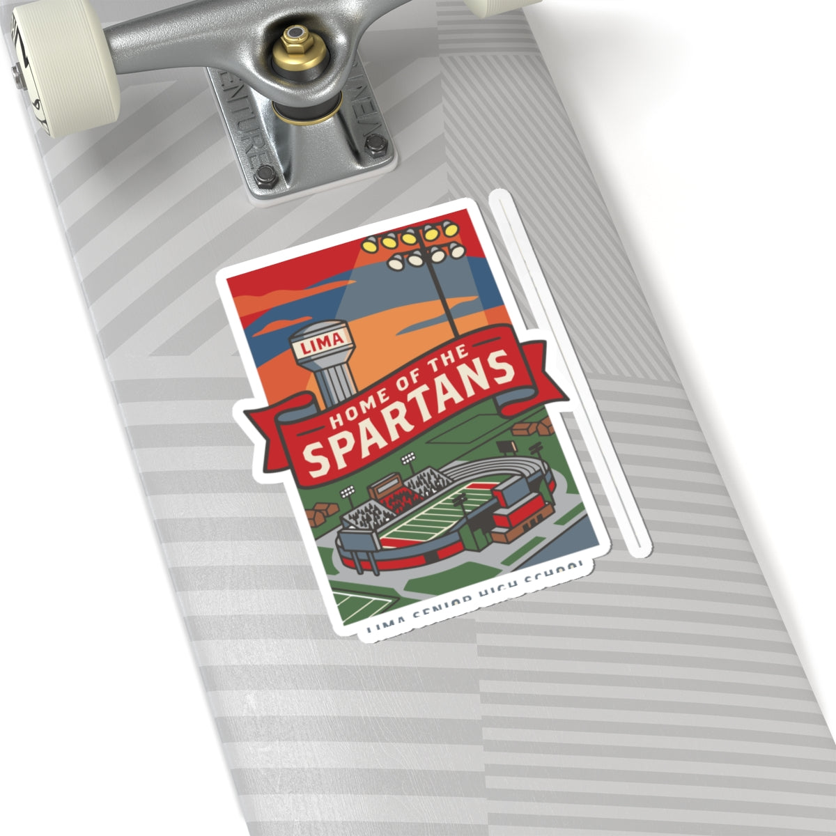 Lima Senior Hometown Poster Sticker