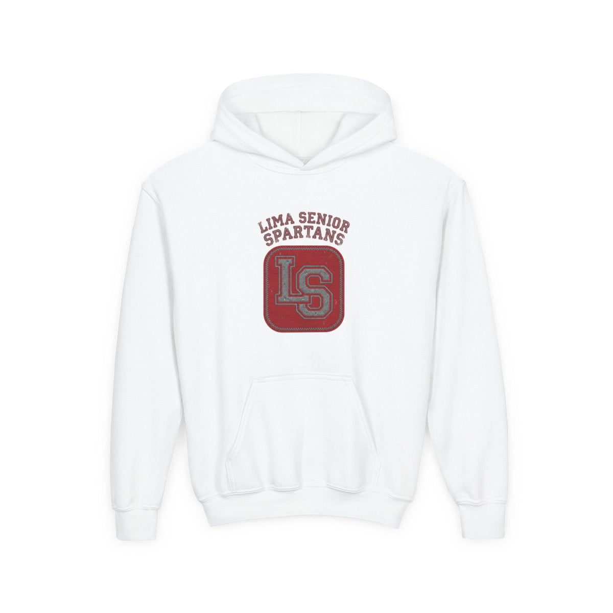 Lima Senior Varsity Lockup Youth Hoodie