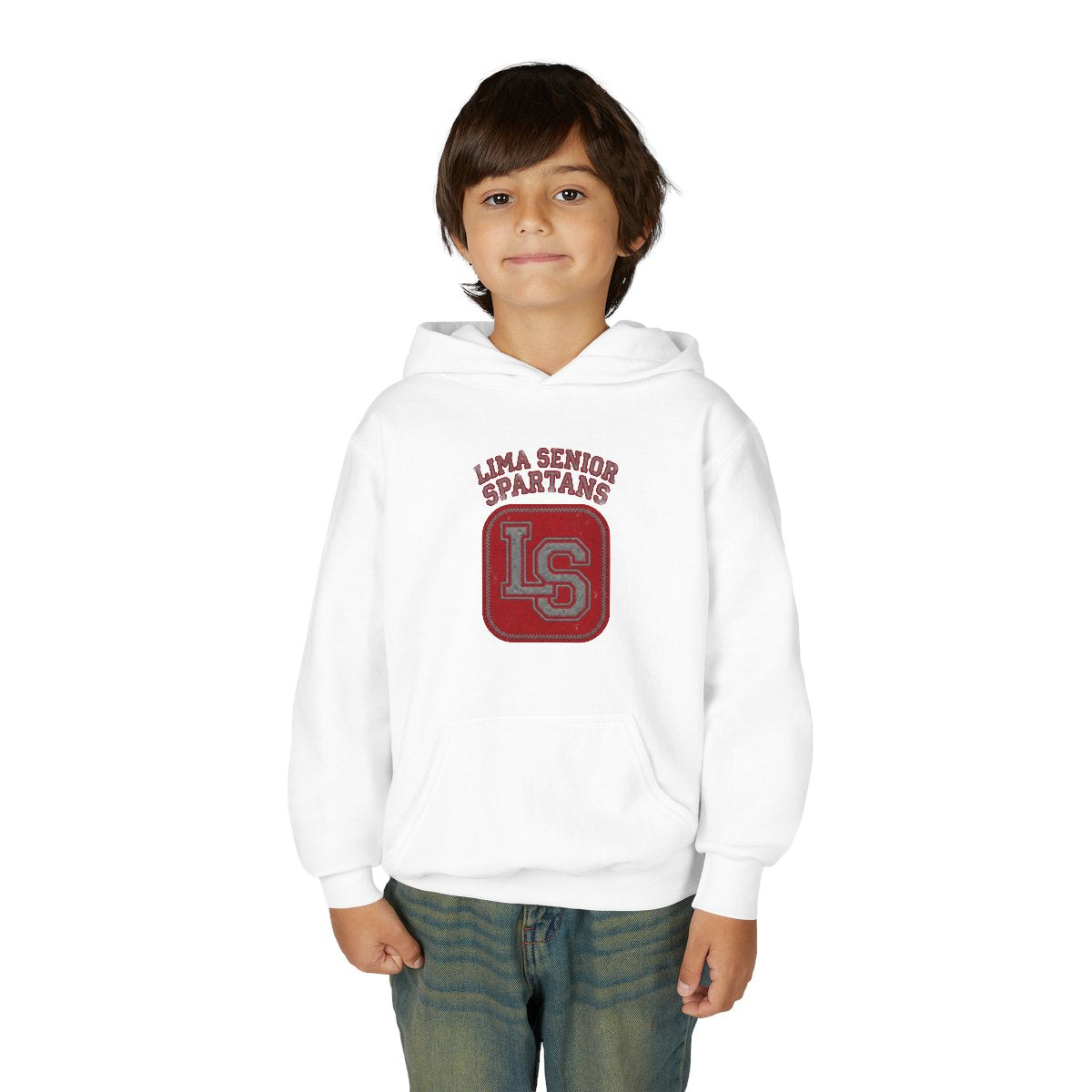 Lima Senior Varsity Lockup Youth Hoodie