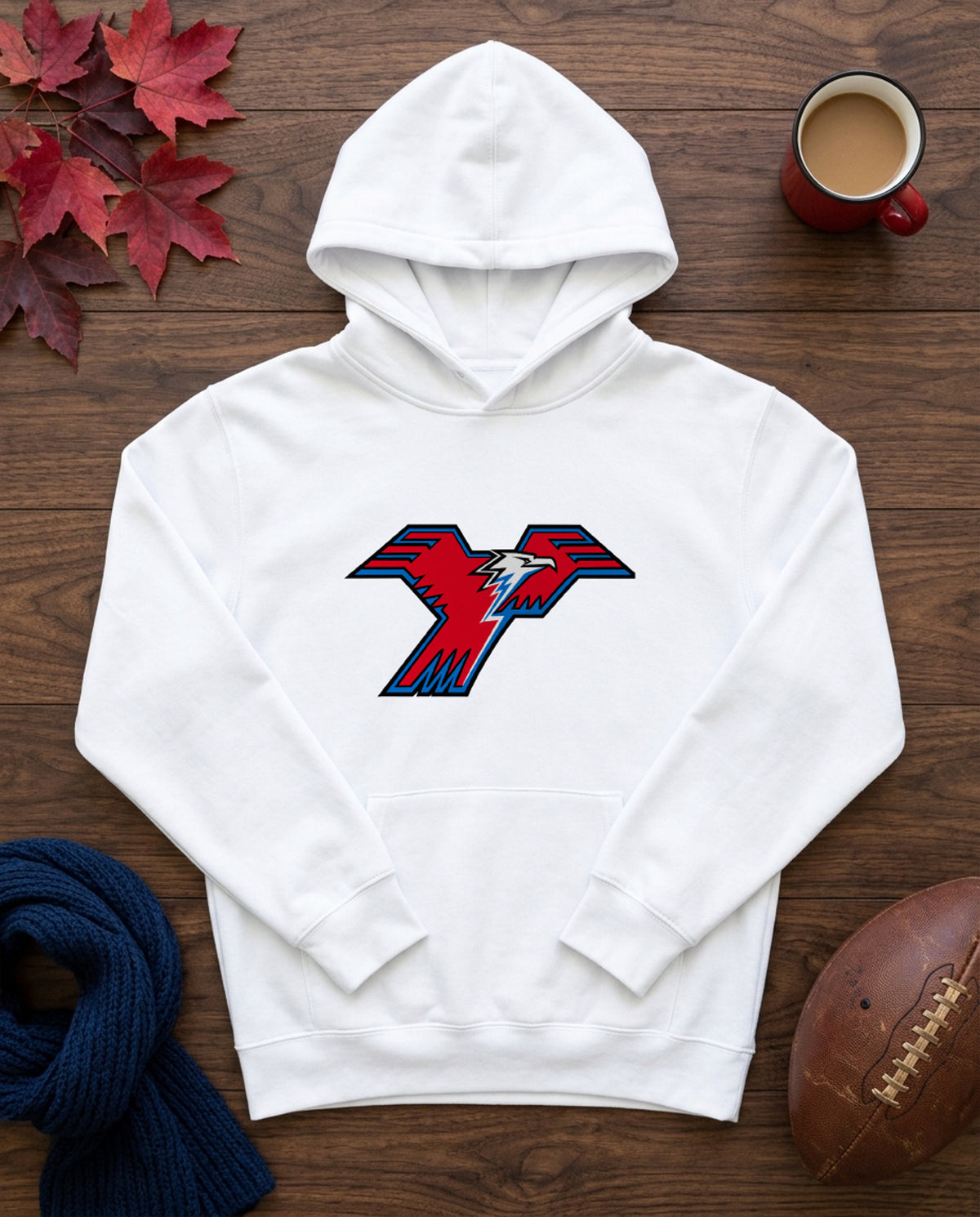 Lima Central Catholic Modern Bold Youth Hoodie