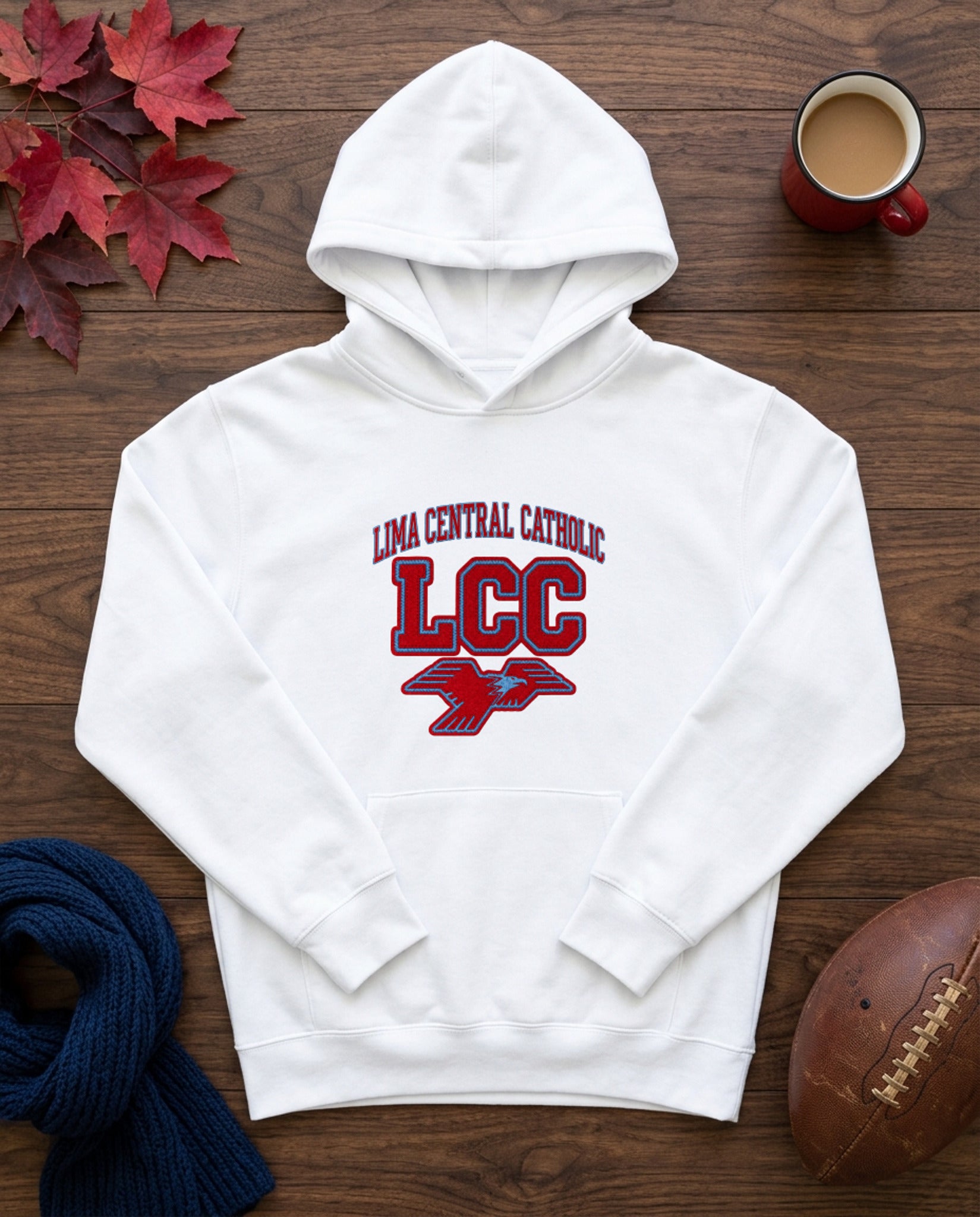 Lima Central Catholic Varsity Lockup Youth Hoodie